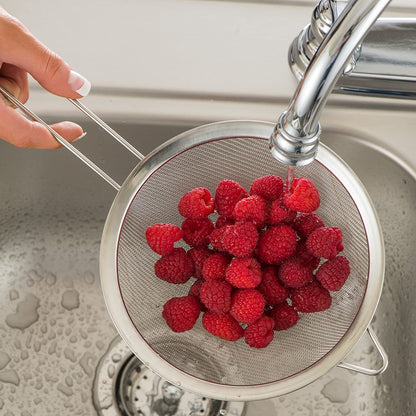 Factory direct three-piece stainless steel colander